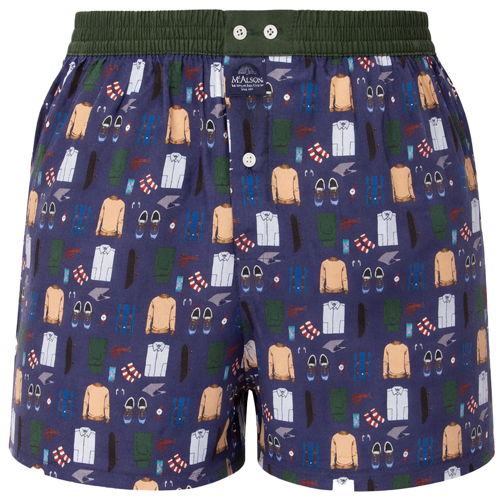 McAlson boxer Lifestyle blauw afbeelding